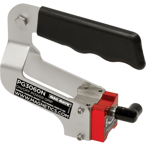 Serre-joints magn&eacute;tiques avec interrupteur, Longueur de 6", Diam&egrave;tre de 2", Capacit&eacute; de 60 lb Stor-it Systems