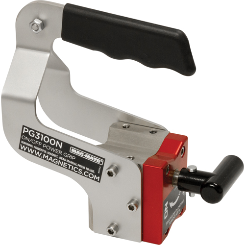Serre-joints magn&eacute;tiques avec interrupteur, Longueur de 7-1/2", Diam&egrave;tre de 3-3/8", Capacit&eacute; de 100 lb Stor-it Systems