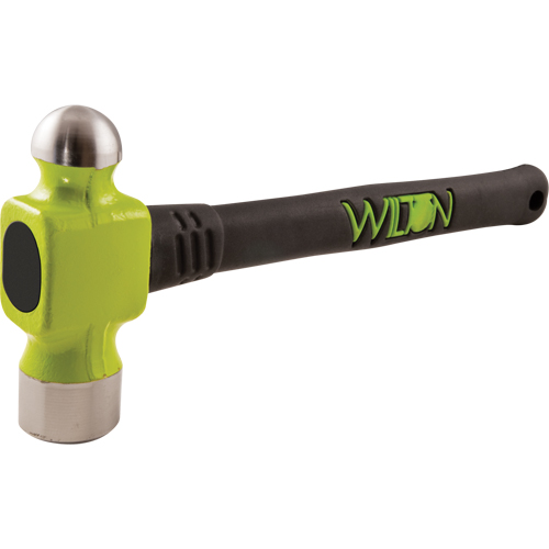 BASH&reg; Ball Pein Hammer, 40 oz. Head Weight, Plain Face, Cushion Handle Stor-it Systems