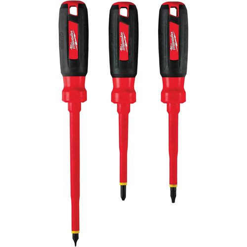 Insulated Screwdriver Kit, 1000 V, 3 Pcs Stor-it Systems