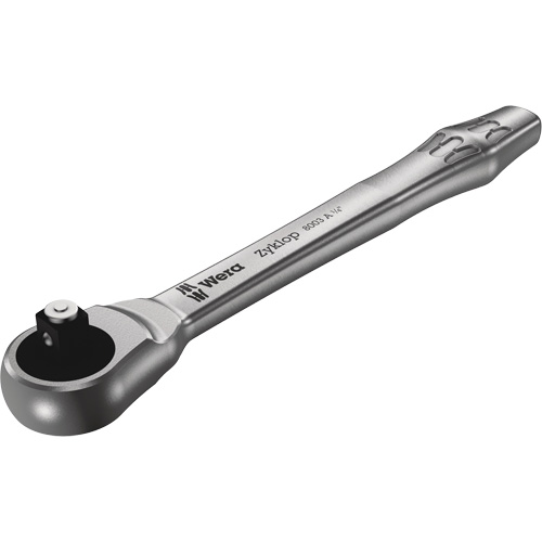 Rochet en m&eacute;tal Zyklop 1/4 &agrave; poussoir, Prise de 1/4", Poign&eacute;e Ordinaire Stor-it Systems