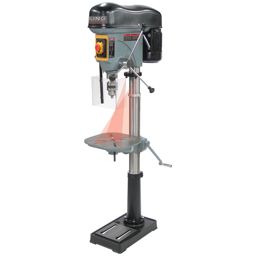 Perceuse &agrave; colonne, 17", Mandrin 3/4", 2750 tr/min Stor-it Systems