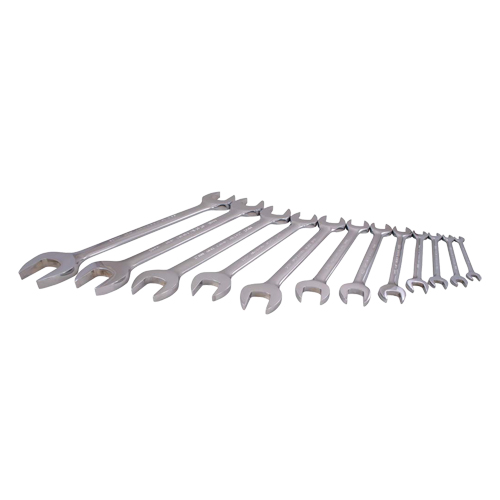 Wrench Set, Open-Ended, 12 Pieces, Metric Stor-it Systems