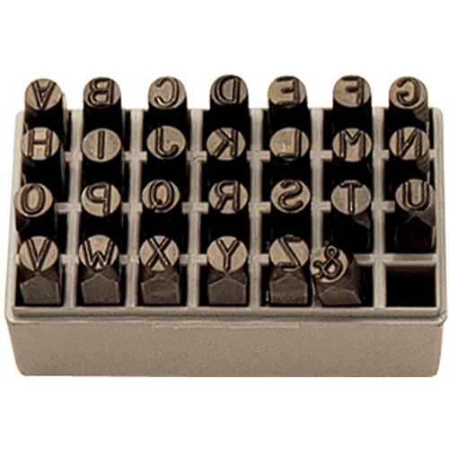Letter Hand Stamp Set, 27 Pieces Stor-it Systems