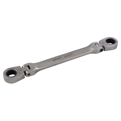 Double Box End Flex Head Ratcheting Wrench Stor-it Systems