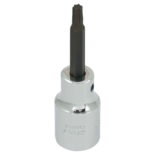 Socket, Torx&reg;, T-27 x 3" L, 1/2" Square Drive Drive Stor-it Systems