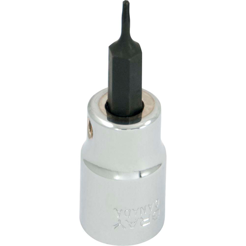 Bit Socket, Torx&reg;, T6 x 2-1/8" L, 3/8" Drive Stor-it Systems