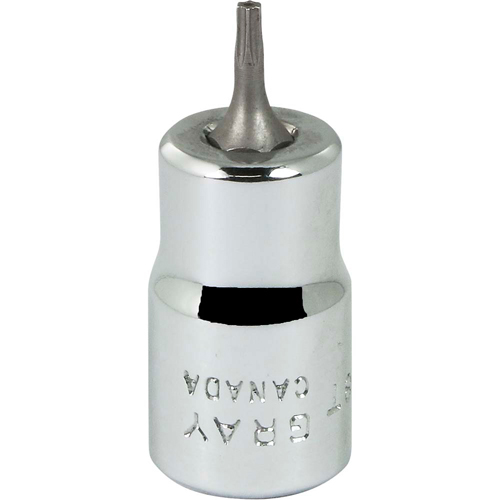 Bit Socket, Torx&reg;, T8 x 2-1/8" L, 3/8" Drive Stor-it Systems