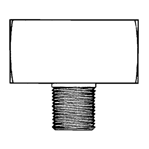 Jonction En T&eacute; M&acirc;le, Laiton, 1/8" Stor-it Systems