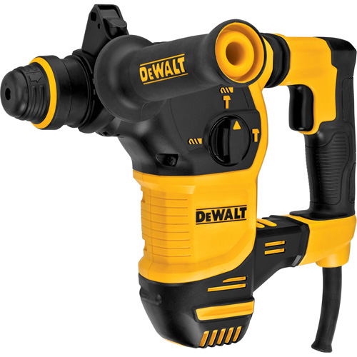 Marteau rotatif SDS Plus en forme de L, 3/16" - 7/8", 8,5 A, 0-5200 coups/min Coups/min, 0-1150 tr/min Tr/min, 2,58 lb-pi Stor-it Systems