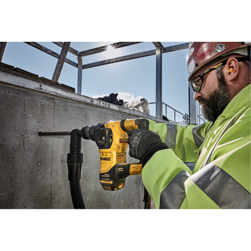 Marteau rotatif SDS Plus en forme de L, 3/16" - 7/8", 8,5 A, 0-5200 coups/min Coups/min, 0-1150 tr/min Tr/min, 2,58 lb-pi Stor-it Systems