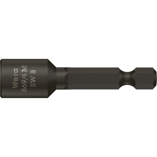 Nutsetters, 8 mm Tip, 1/4" Drive, 50 mm L, Magnetic Stor-it Systems