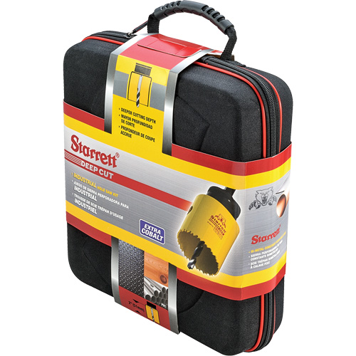 Industrial Hole Saw Kit, 14 Pieces Stor-it Systems