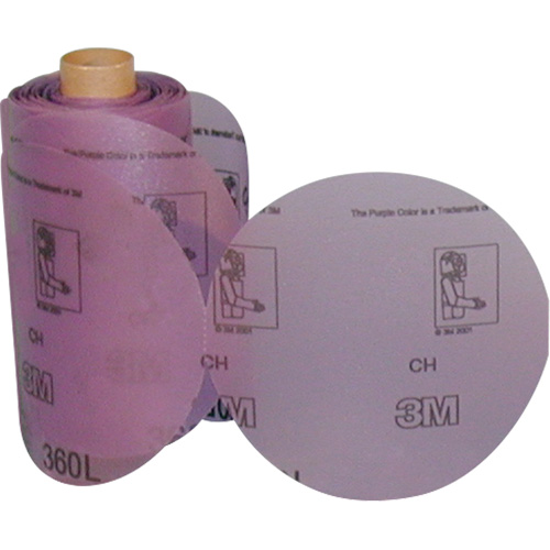 Stikit Film Disc Roll 360L, 6" Dia., P800 Grit, Aluminum Oxide Stor-it Systems