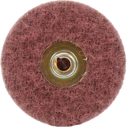 Disque de conditionnement de surface Standard Abrasives &agrave; changement rapide, 2" dia., Grain Moyen, Oxyde d'aluminium Stor-it Systems