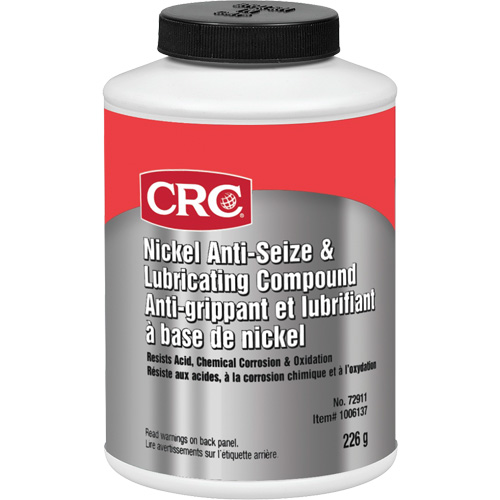 Compos&eacute; lubrifiant antigrippage au nickel, 226 g, 425°F (218°C) temp&eacute;rature efficace max. Stor-it Systems