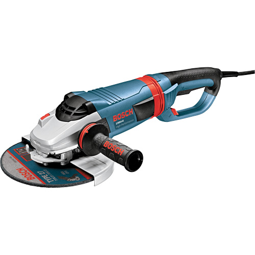 High Performance Large Angle Grinder, 9", 120 V, 15 A, 6500 RPM Stor-it Systems