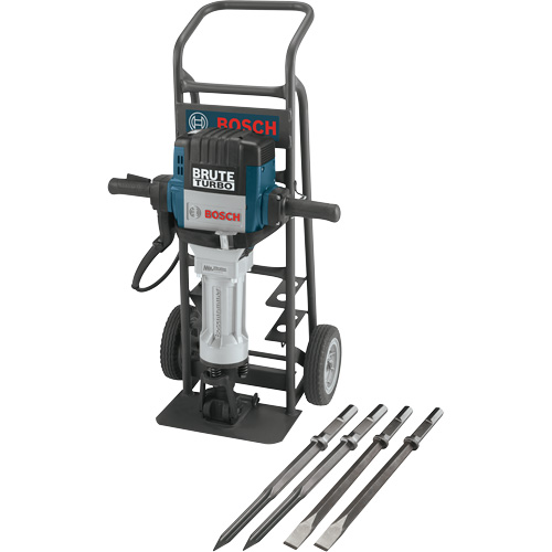 Marteau de d&eacute;molition Brute Turbo avec chariot deluxe Stor-it Systems