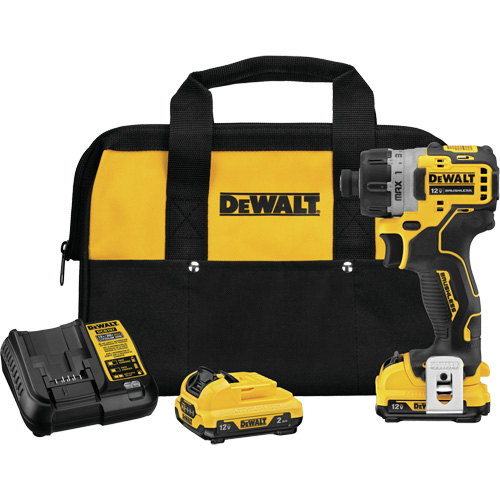 Trousse de tournevis &agrave; moteur sans balai Xtreme, 1/4", 12 V, 200 UWO couple max., Lithium-ion bloc-pile Stor-it Systems