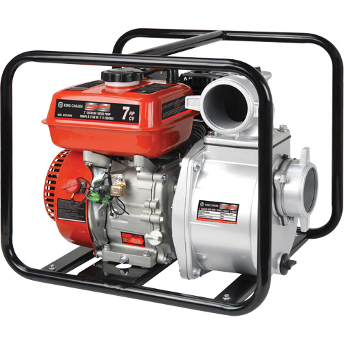 Gas Powered Water Pump, 196 cc, 4-Stroke OHV, 7.0 HP Stor-it Systems