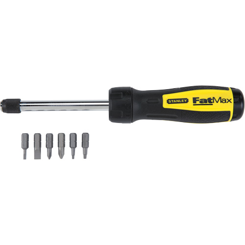 FatMax&reg; Multibit Screwdriver, Textured Handle Stor-it Systems