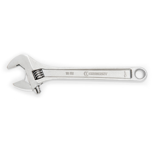 Adjustable Wrench - Boxed, 10" L, 1-5/16"/34 mm Max Width, Chrome Stor-it Systems
