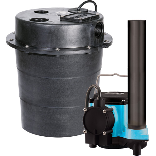 Pompe imerg&eacute;e s&eacute;rie WRS, 45 gal./min, 115 V, 9 A, 1/3 CV Stor-it Systems
