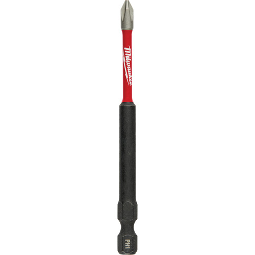 Embouts &agrave; percussion Shockwave Impact-Duty, Phillips, Embout #1, Prise 1/4", Longueur 3-1/2" Stor-it Systems