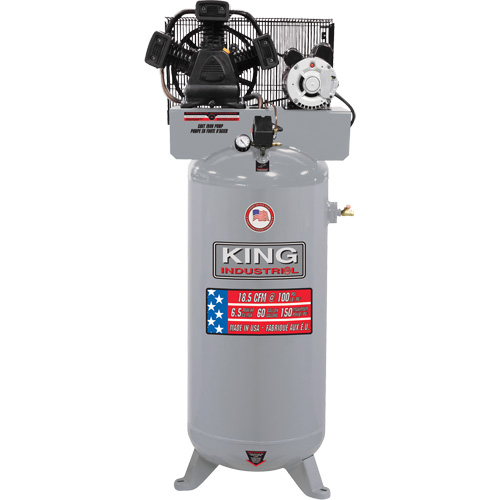 High Output Air Compressor, 50 Gal. (60 US Gal) Stor-it Systems