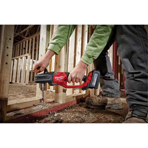 Perceuse &agrave; angle droit M18 Fuel Hole Hawg (outil seulement), 18 V, Mandrin 1/2", Lithium-ion Stor-it Systems