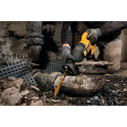 Scie alternative sans balai Max FlexVolt (outil seulement), 60 V, Lithium-ion Bloc-pile, 0-3000 coups/min Stor-it Systems