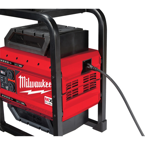 MX Fuel Carry-On Power Supply, 1800 W/3600 W, Lithium Ion, 20-4/5" H x 12" W x 15" D, 49.7 lbs. Stor-it Systems