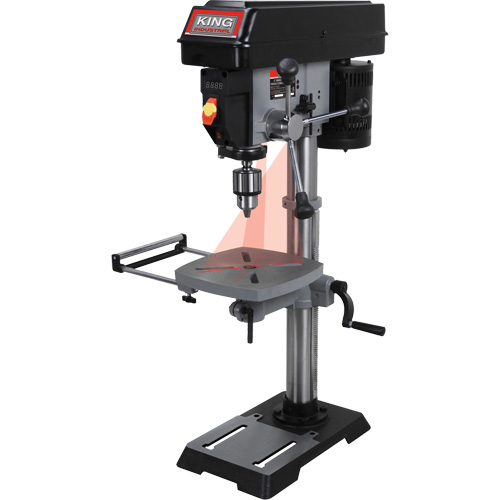 Perceuse &agrave; colonne &agrave; vitesse variable, 12", Mandrin 5/8", 3200 tr/min Stor-it Systems