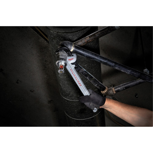 Cl&eacute; &agrave; tuyau avec manche Powerlength, Cap des m&acirc;choires 1-1/2", Longueur 10" Stor-it Systems