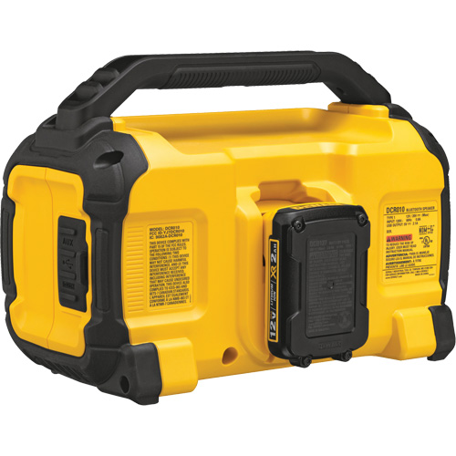 Max Jobsite Bluetooth&reg; Speaker (Tool Only), Lithium-Ion, 12 V/20 V Stor-it Systems