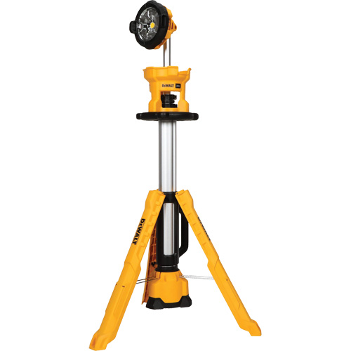 Lampe sans fil sur tr&eacute;pied 20V Max, DEL, 3000 lumens, Boîtier en Plastique Stor-it Systems