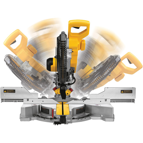 Double-Bevel Sliding Compound Mitre Saw, 12", 15 A, 120 V Stor-it Systems