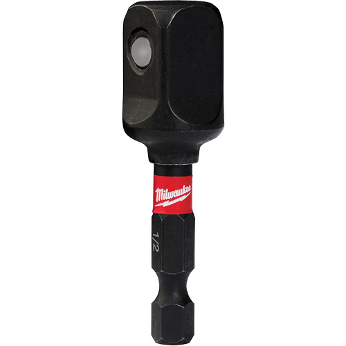 Adaptateur de douille &agrave; chocs Shockwave, 1/4" Prise, Dimension m&acirc;le 1/2", Sph&eacute;rique, 2" lo Stor-it Systems