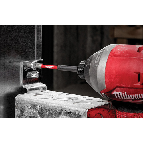 Embout de tournevis Shockwave Impact Duty, Phillips, Embout #3, Prise 1/4", Longueur 3-1/2" Stor-it Systems