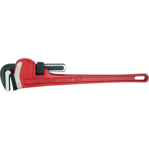 Cl&eacute;s &agrave; tuyaux, Cap des m&acirc;choires 3", Longueur 24", Fini Rev&ecirc;tement en poudre, Prise Ergonomique Stor-it Systems