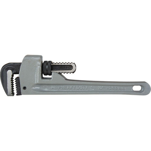 Pipe Wrench, 1-1/2" Jaw Capacity, 10" Long, Ergonomic Handle Stor-it Systems