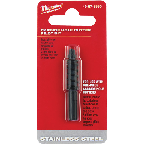 Tr&eacute;pan pilote pour scie-cloche au carbure, Profondeur de la coupe de 3/16" Stor-it Systems