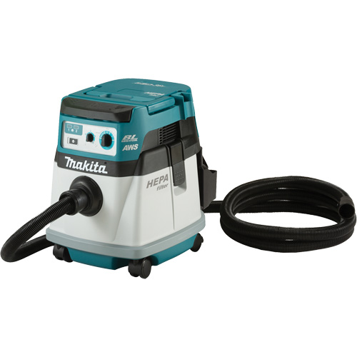 Dry Quiet Vacuum Cleaner with AWS (Tool Only), 18 V, 3.96 gal. Capacity Stor-it Systems
