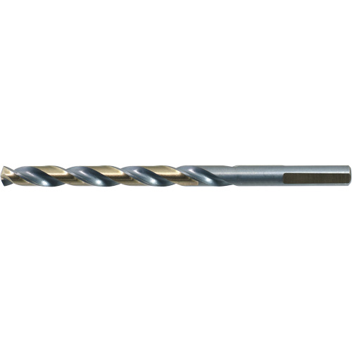 DRILLCO 3-Flat Shank Jobber Drill Bit, High Speed Steel, 1/16", 1-7/8" L, 7/8" Flute, 140° Point Angle Stor-it Systems
