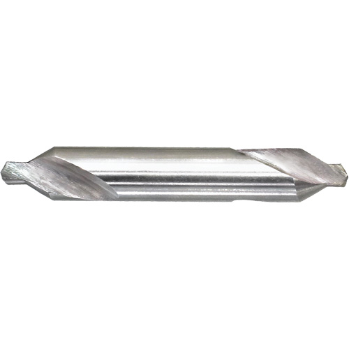 Drillco&reg; Combined Centre Drill & Countersink, #1, 3/64" Small Diameter, 1/8" Large Diameter, High Speed Steel Stor-it Systems
