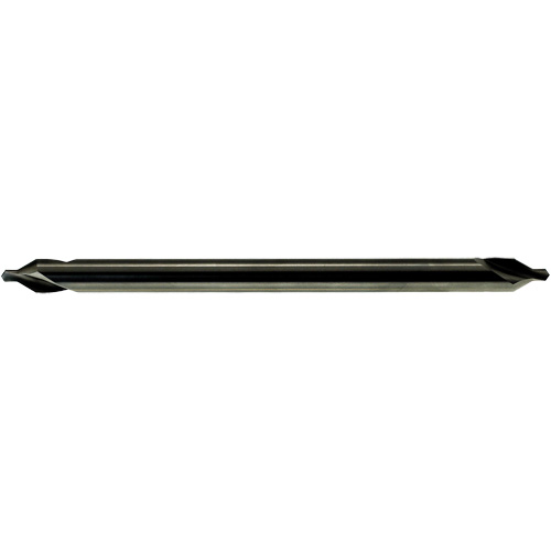 DRILLCO Combined Centre Drill & Countersink, #4, 1/8" Small Diameter, 5/16" Large Diameter, High Speed Steel Stor-it Systems