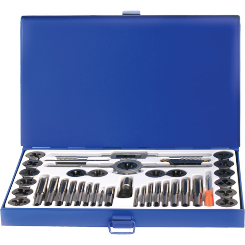 Jeu de tarauds et fili&egrave;res fractionnaires DRILLCO, 40 Morcea Stor-it Systems