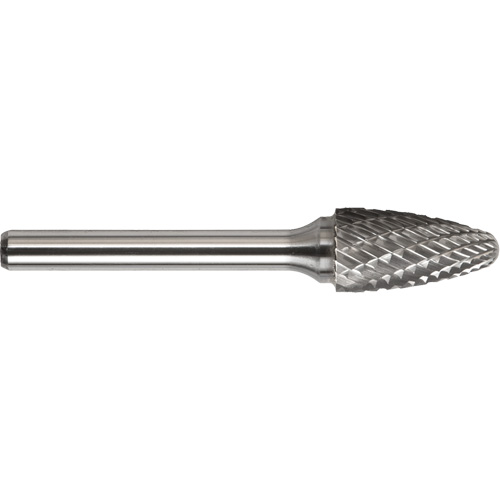 DRILLCO Double Cut Ballnose Tree Burr, SF-42L2 Stor-it Systems