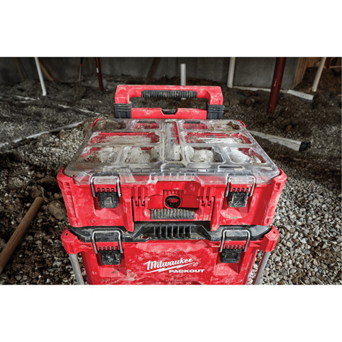 Packout Deep Organizer, 15-1/5" x 19-7/10" x 7", Red Stor-it Systems