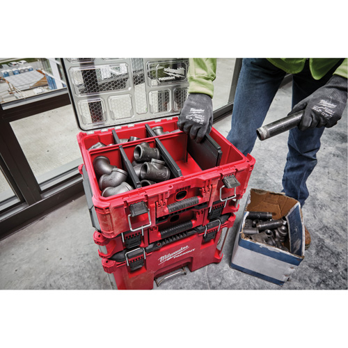 Packout Deep Organizer, 15-1/5" x 19-7/10" x 7", Red Stor-it Systems